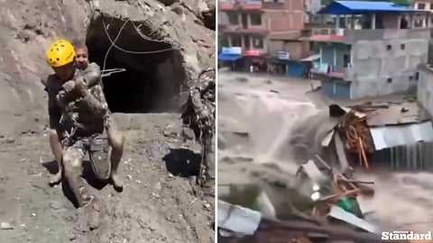 The search for survivors is entering a critical stage after catastrophic floods along the Nepal-China border killed more than 1,100 people and left nearly 4,000 others unaccounted for