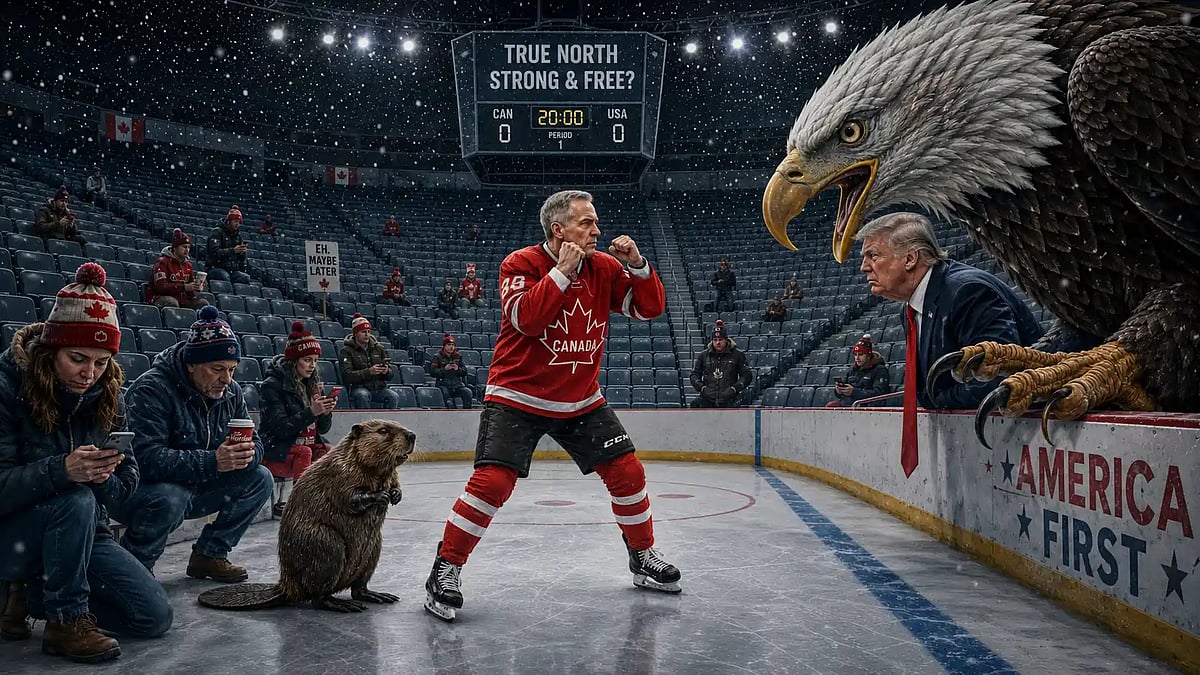 HANNAFORD: ‘Elbows up' diplomacy — Carney's fake ‘trade war' with Trump is alienating Canadian voters