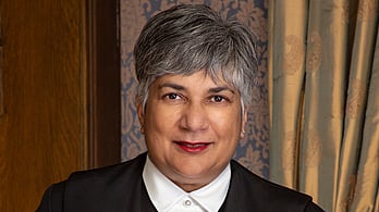 The Alberta Court of Appeal profile photo of Chief Justice Ritu Khullar. 