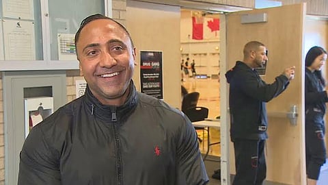 Kalwinder “Kal” Dosanjh, a 26-year Vancouver police constable and founder of the KidsPlay Youth Foundation, at a youth program.