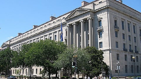 United States Department of Justice Headquarters on Aug. 12, 2006 