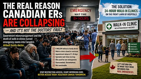 The real reason Canadian ERs are collapsing — and it’s not the doctors’ fault