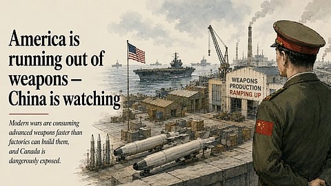 America is running out of weapons — China is watching