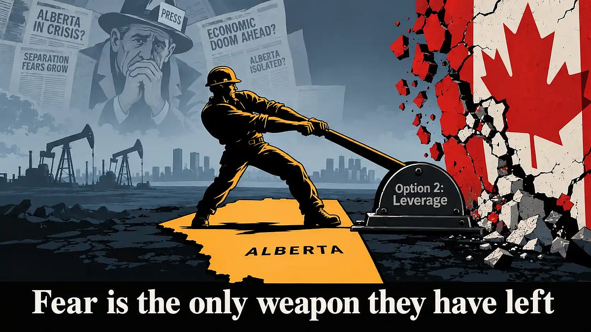 MARRIOTT: Option 2 is Alberta's only real leverage — and the Establishment is terrified