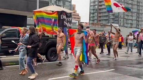 Calgary’s annual Pride Parade took over downtown Calgary