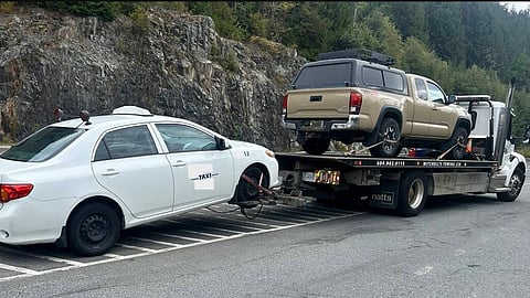 B.C. taxi impounded for speeding while carrying passenger whose vehicle was just impounded for speeding