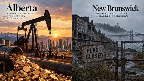 Alberta vs New Brunswick Economies