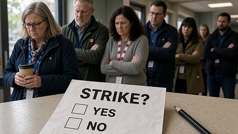 Catholic teachers in Ontario will vote on a strike mid November