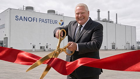 Ford joked that Ontario would be getting the vaccines at a very discounted price