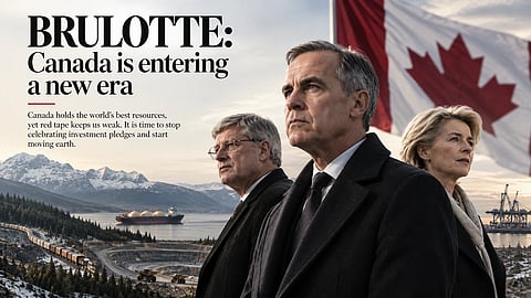 Stephen Harper, Mark Carney, and Ursula von der Leyen