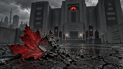 Dystopian Maple Leaf