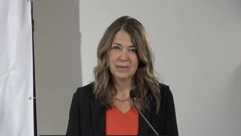 Alberta Premier Danielle Smith on September 19, 2026. 
