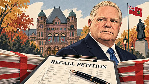 Doug Ford and Recall Petition