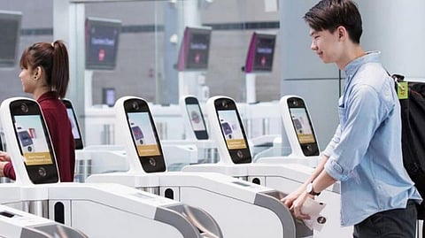 Biometrics at airport