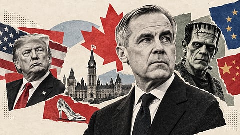 Mark Carney and Donald Trump