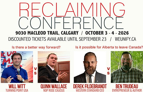 Alberta conference looking to promote discussion with different visions ahead of October referendum 