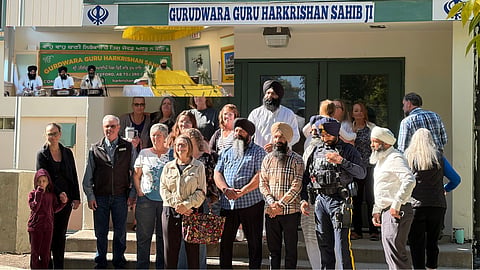Rockyford Gurdwara, residents