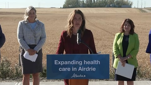 Alberta announces new Airdrie health centre with urgent care, birthing and surgery services