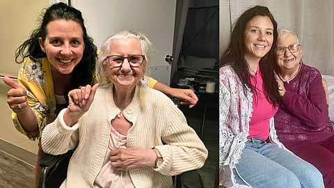 Brigitte Stegemann and her granddaughter Brigitte Kranendonk