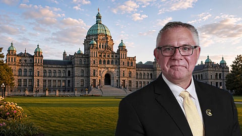 Conservative Party of BC interim leader Lorne Doerksen