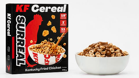 KFC UK launches chicken-flavoured cereal