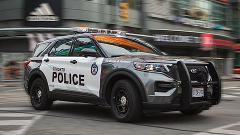 The officers suffered non-life-threatening injuries