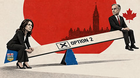 Mark Carney, Danielle Smith, and Option 2