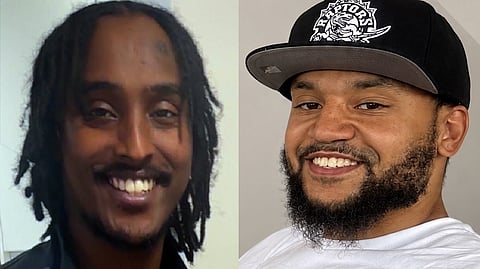Mahamud Kheyre, 30, (left) and Marcus Charles, 32, (right) were both named as the victims