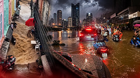 Severe flooding across Thailand has killed at least 23 people and affected more than 2.6 million as authorities race to drain Bangkok 