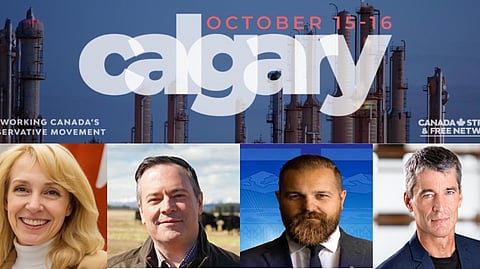 Jason Kenney and Elan Harper will debate Derek Fildebrandt and Bruce Pardy on the topic of Alberta independence at the 2026 Canada Strong and Free Conference 