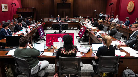 Senators spent 87 minutes debating a proposal to abolish a Canadian Human Rights Commission executive position that has been vacant since 2022, while Department of Justice lawyers could not say what the last person in the job did from week to week.