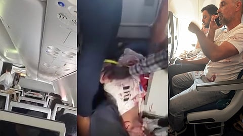 Flight, pilot stabbed, passenger