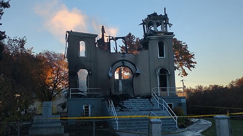 All Saints Orthodox Church in Meadow Lake, Saskatchewan 