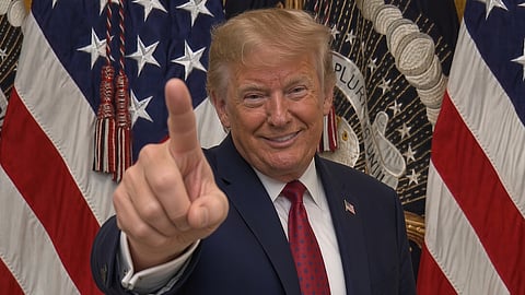 Trump made the remarks during a Hispanic Heritage Month reception