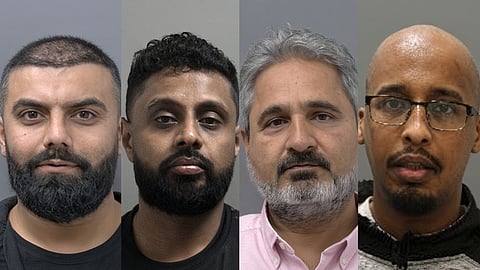 Haroon Qayumzada, Gajan Karunanithy, Tariq Hameed and Ismail Ismail were arrested