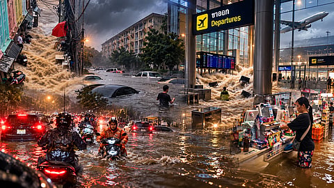 Thailand’s flood crisis is continuing to wreak havoc across the country.