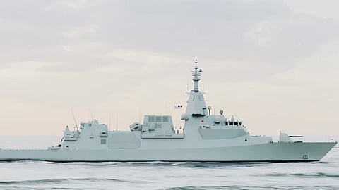 A rendering of the future River-class destroyer, the Royal Canadian Navy is expected to receive 15 of these warships