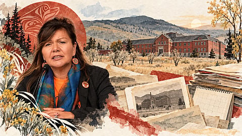 Kamloops Indian Band Chief Rosanne Casimir
