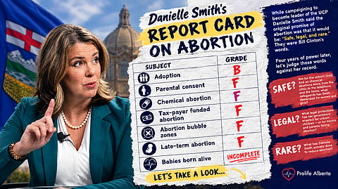 Danielle Smith, report card 