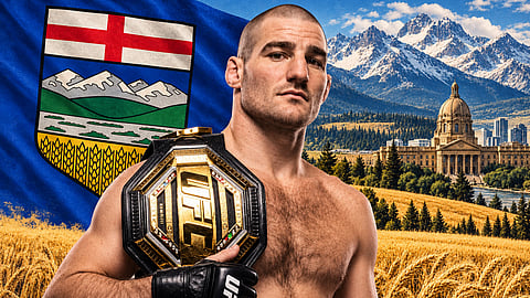 UFC middleweight champion Sean Strickland. 