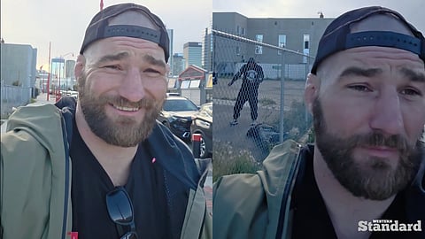 UFC middleweight champion Sean Strickland blasted Edmonton, calling Alberta’s capital a “trash can” and criticizing open drug use during a visit to the city.