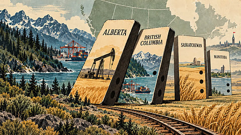 Western provinces leaving Canada