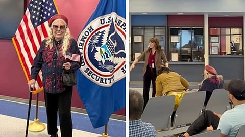 Canada's Joni Mitchell after taking out US citizenship