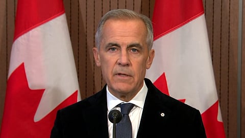 Carney address media on CFB Wainwright fire