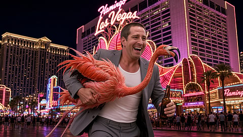 Mitchell Fairbarn drank an estimated 30 to 40 beers before deciding to take the flamingo