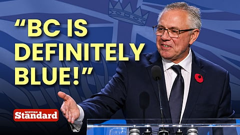 "BC is definitely blue!"