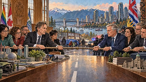 Vancouver City Hall and BC’s new Conservative government pull in opposite directions on policing and drug policy.