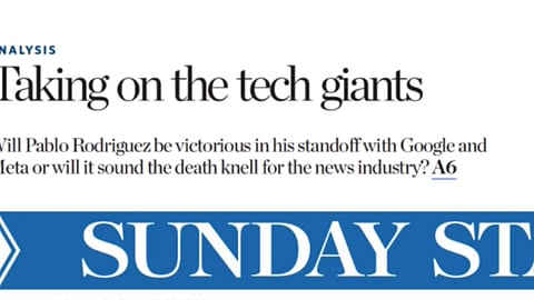 Toronto Star mocked for saying Rodriguez taking on tech giants