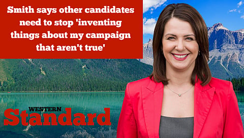 Smith says other candidates need to stop 'inventing things about my campaign that aren't true'