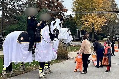 Ohio sheriff’s ghost horse costumes condemned for KKK similarity